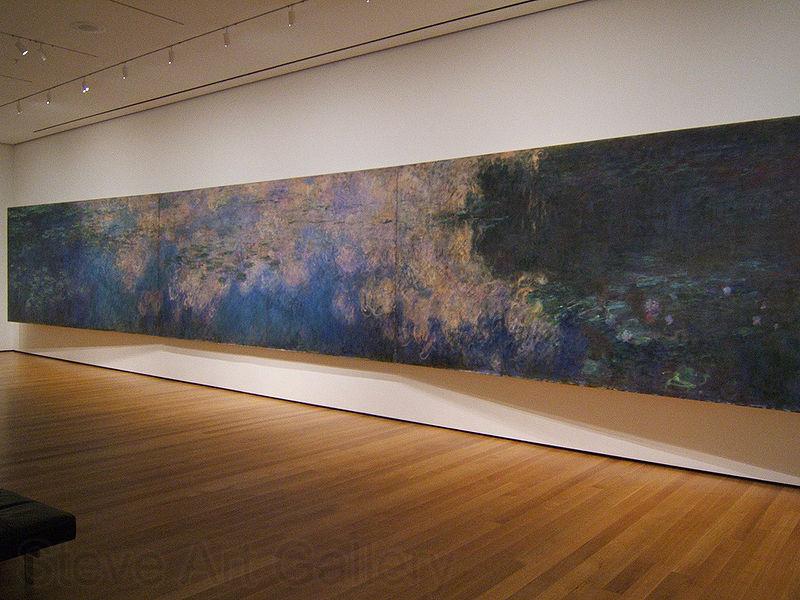 Claude Monet Reflections of Clouds on the Water-Lily Pond